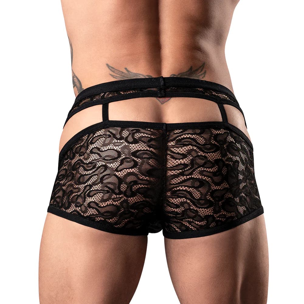 Male Power Lucifer Cutout Short Black S thumbnail 3