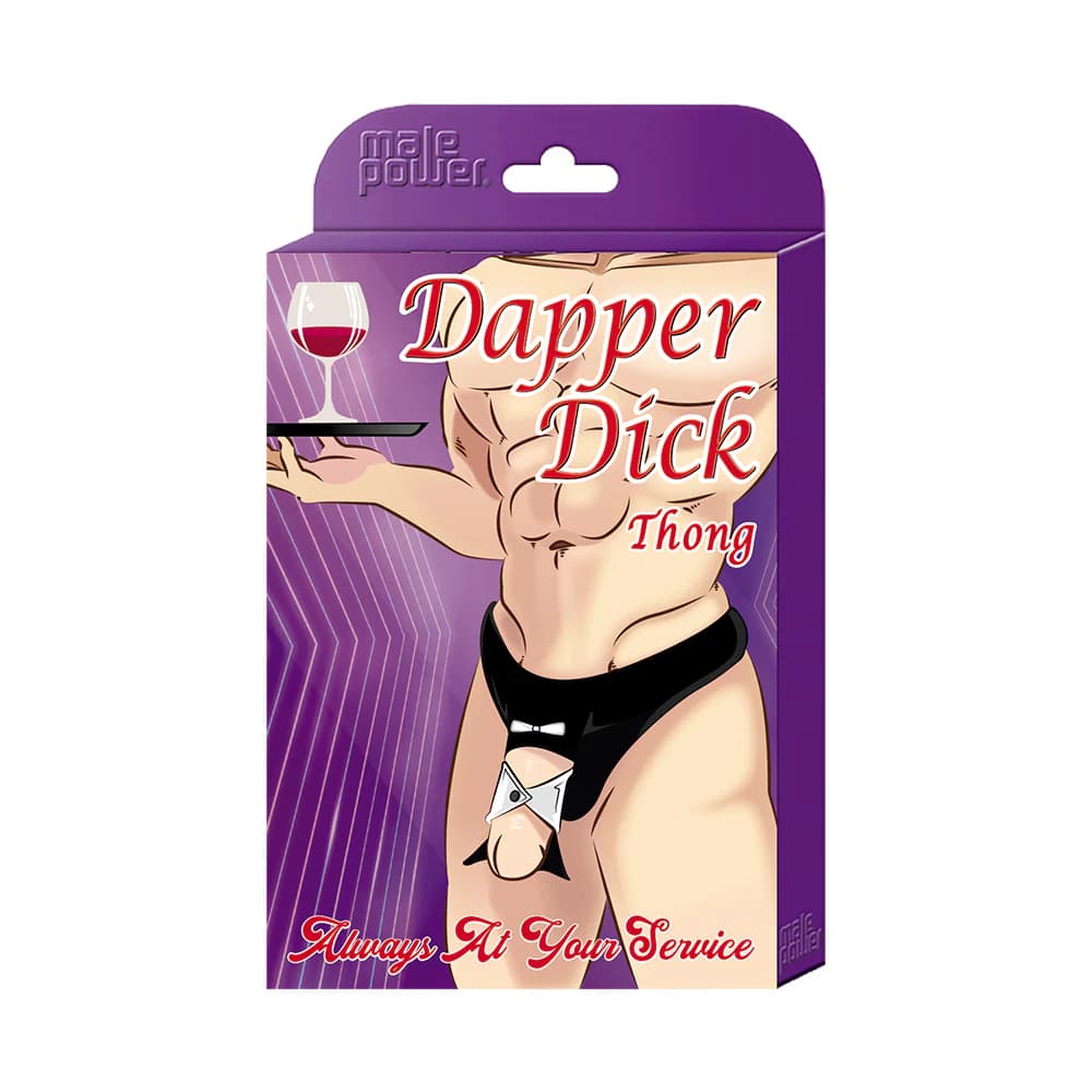 Male Power Novelty Dapper Dick Black O/S thumbnail 4