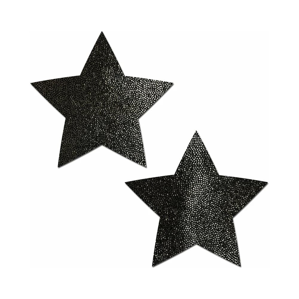 Pastease Everyday Reusable: Liquid Black Star Pasties