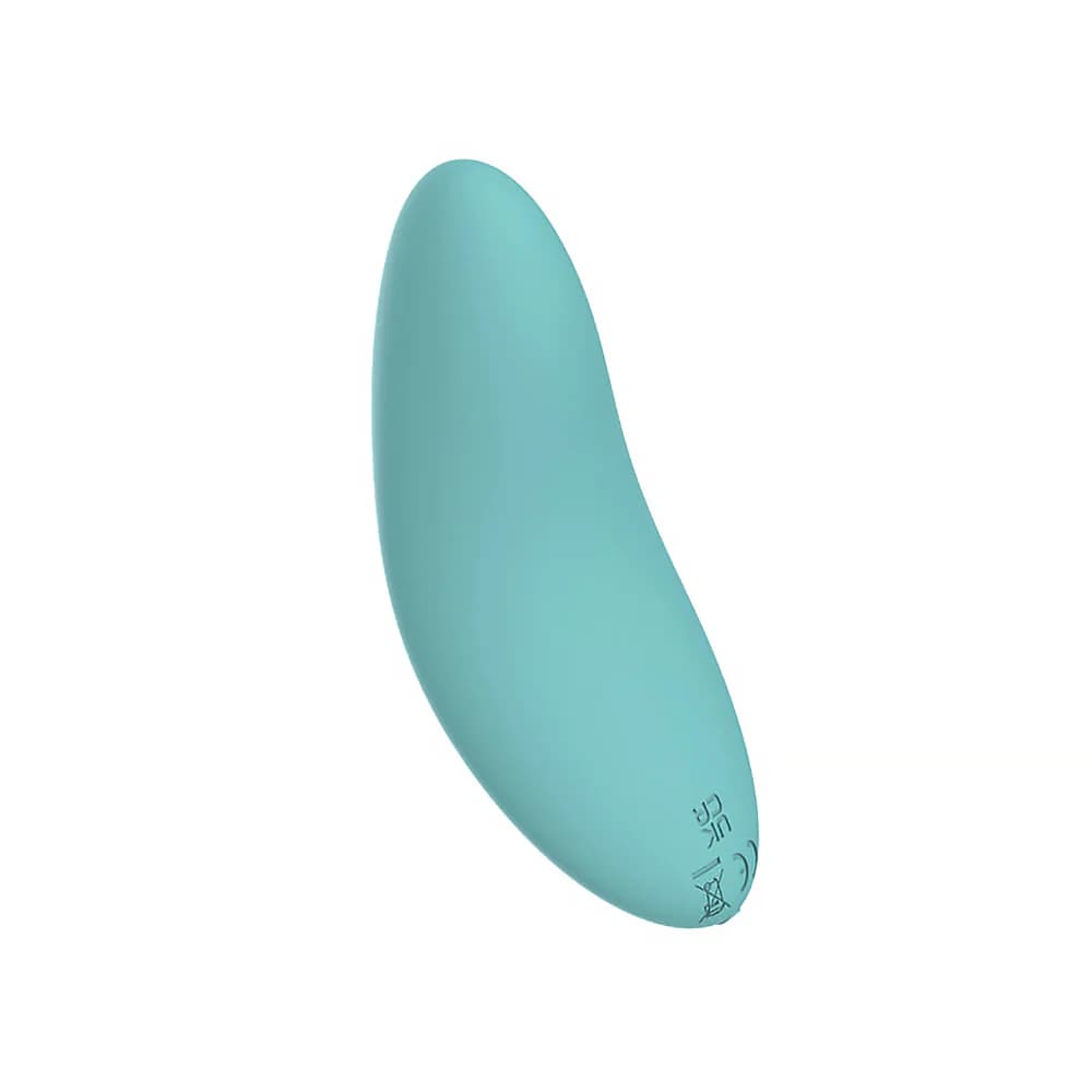 Spectrum Essentials Rechargeable Silicone Compact External Vibrator Blue thumbnail 3