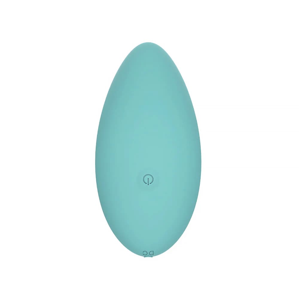 Spectrum Essentials Rechargeable Silicone Compact External Vibrator Blue thumbnail 4