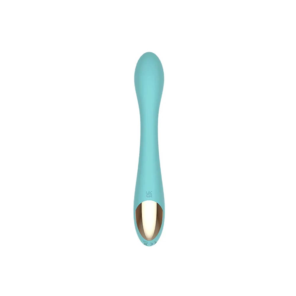 Spectrum Essentials Rechargeable Silicone G-Spot Vibrator Blue thumbnail 3