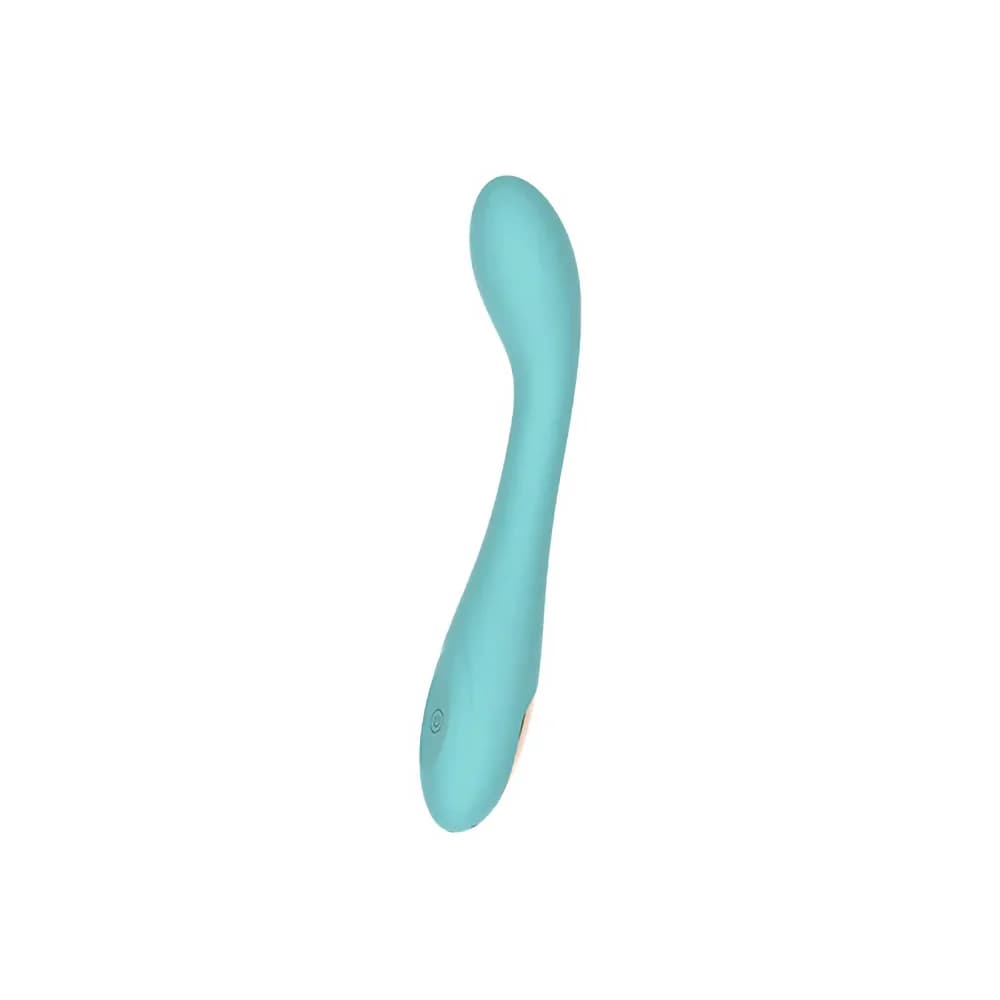Spectrum Essentials Rechargeable Silicone G-Spot Vibrator Blue thumbnail 4