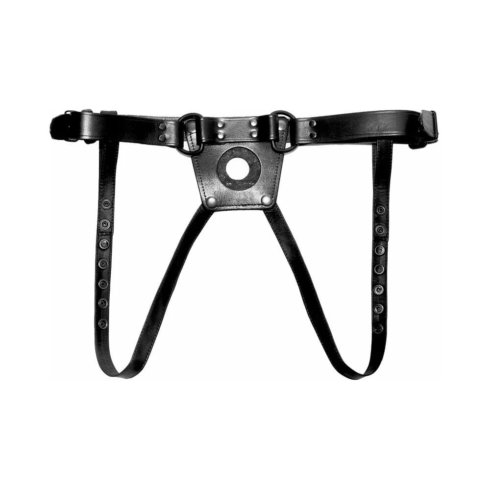 Prowler RED Leather Dong Harness XL