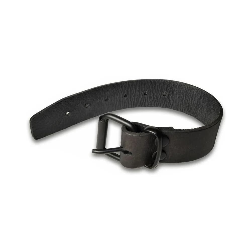 Prowler RED Leather Buckle Bicep Band XL thumbnail 2