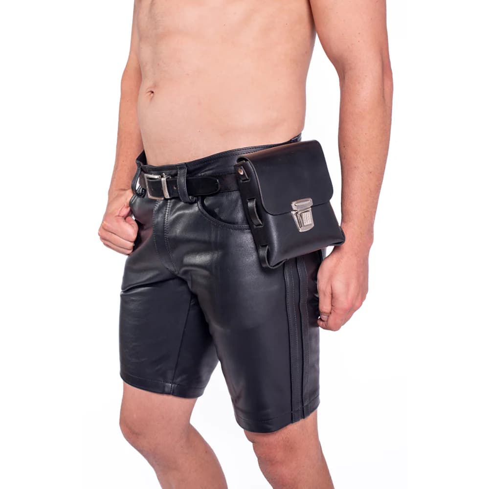 Prowler RED Leather Buckle Pouch thumbnail 3