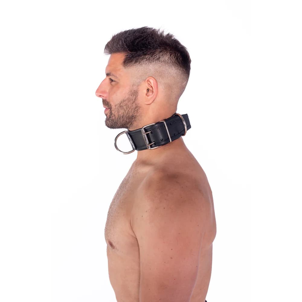 Prowler RED Leather Collar L/XL thumbnail 2