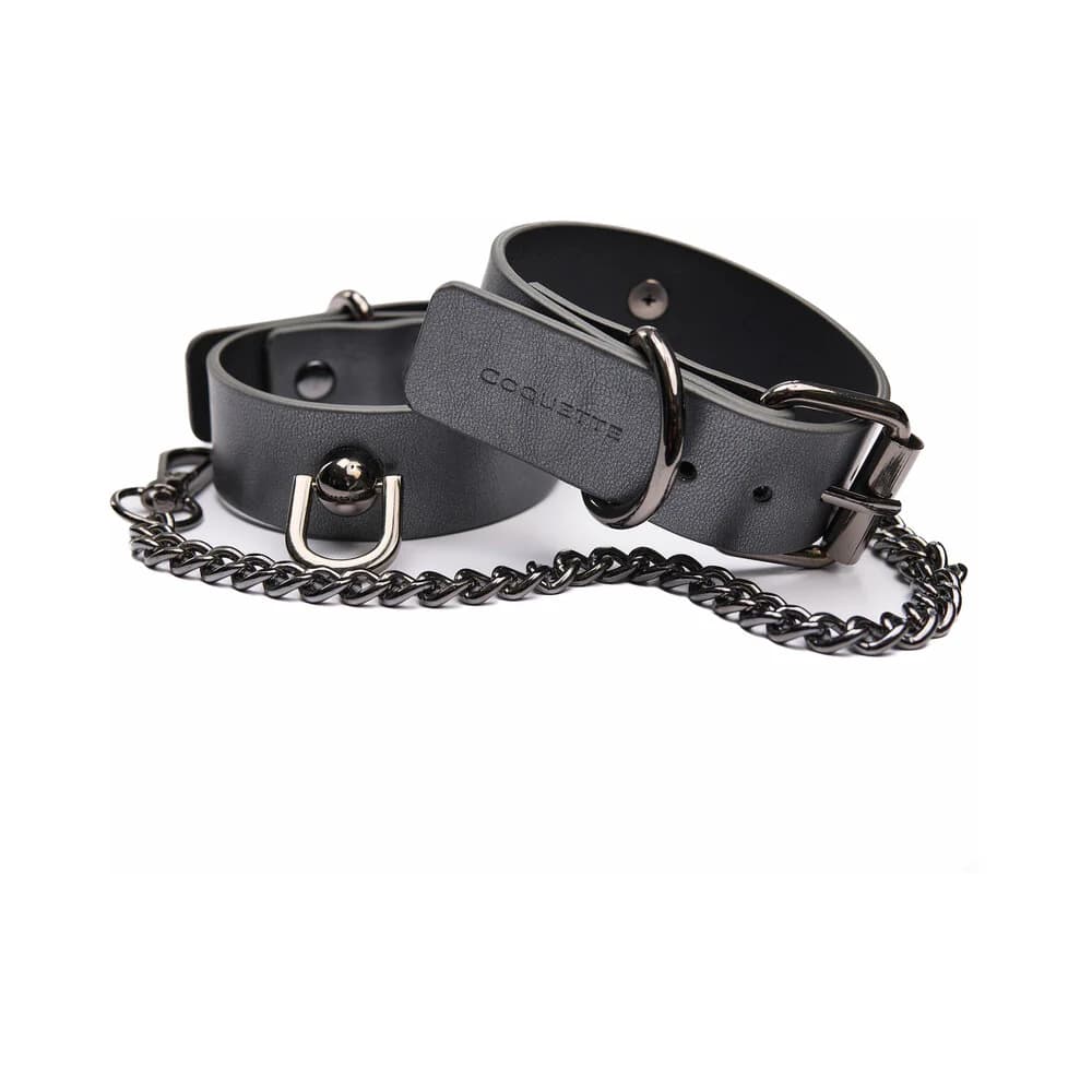Coquette Pleasure Cuffs Grey thumbnail 2