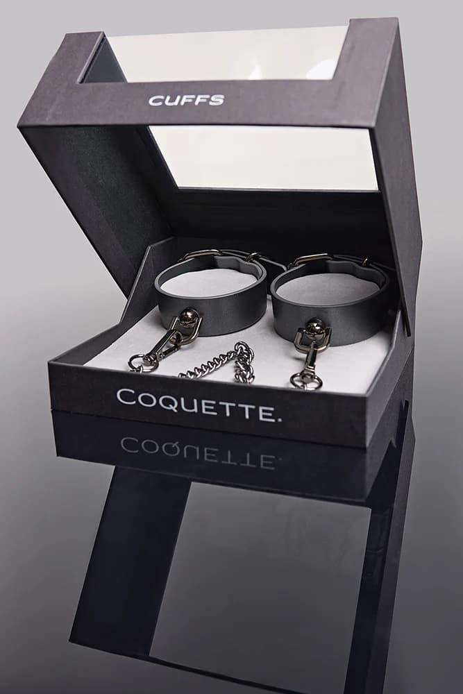 Coquette Pleasure Cuffs Grey thumbnail 9