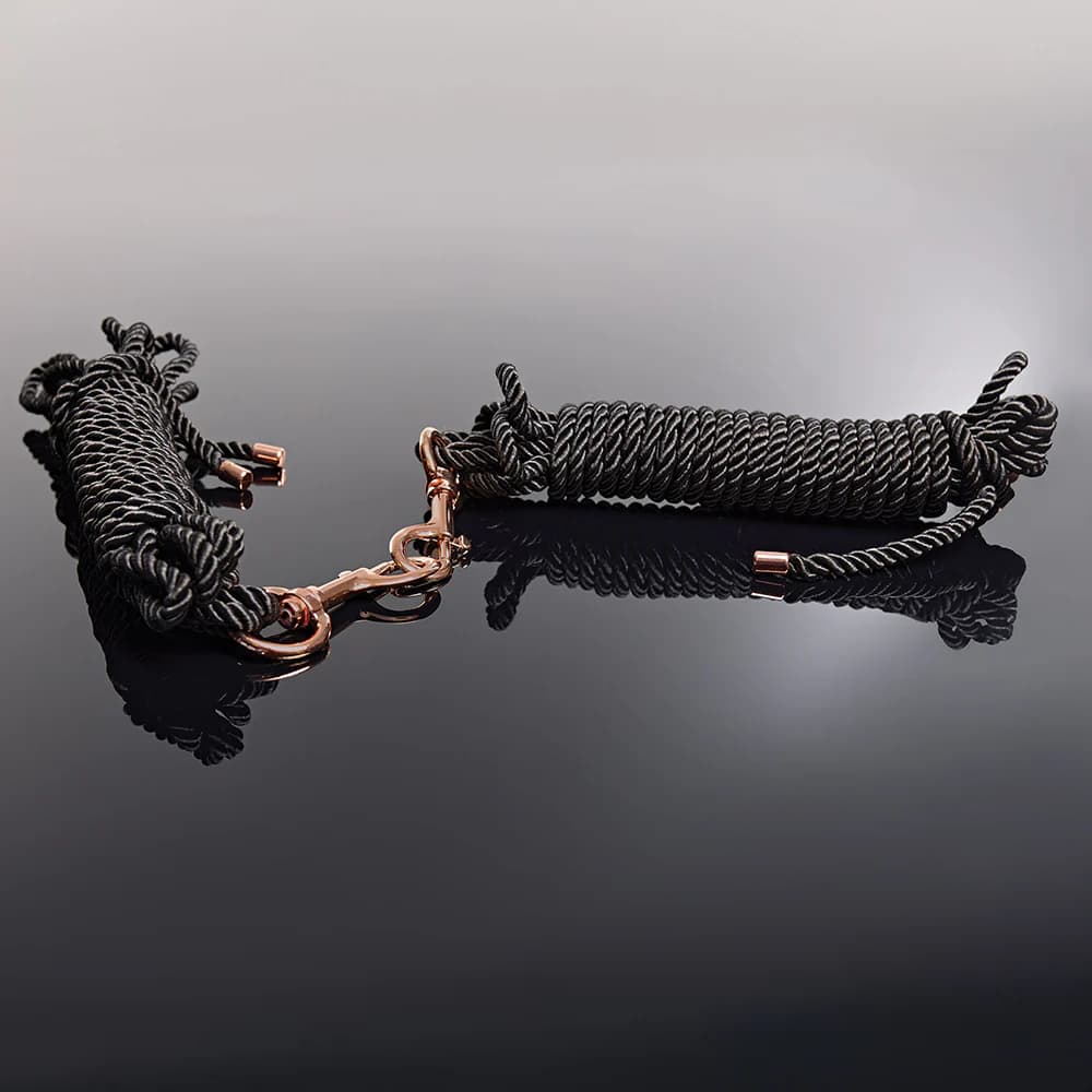 Coquette Pleasure Rope Set Black thumbnail 7