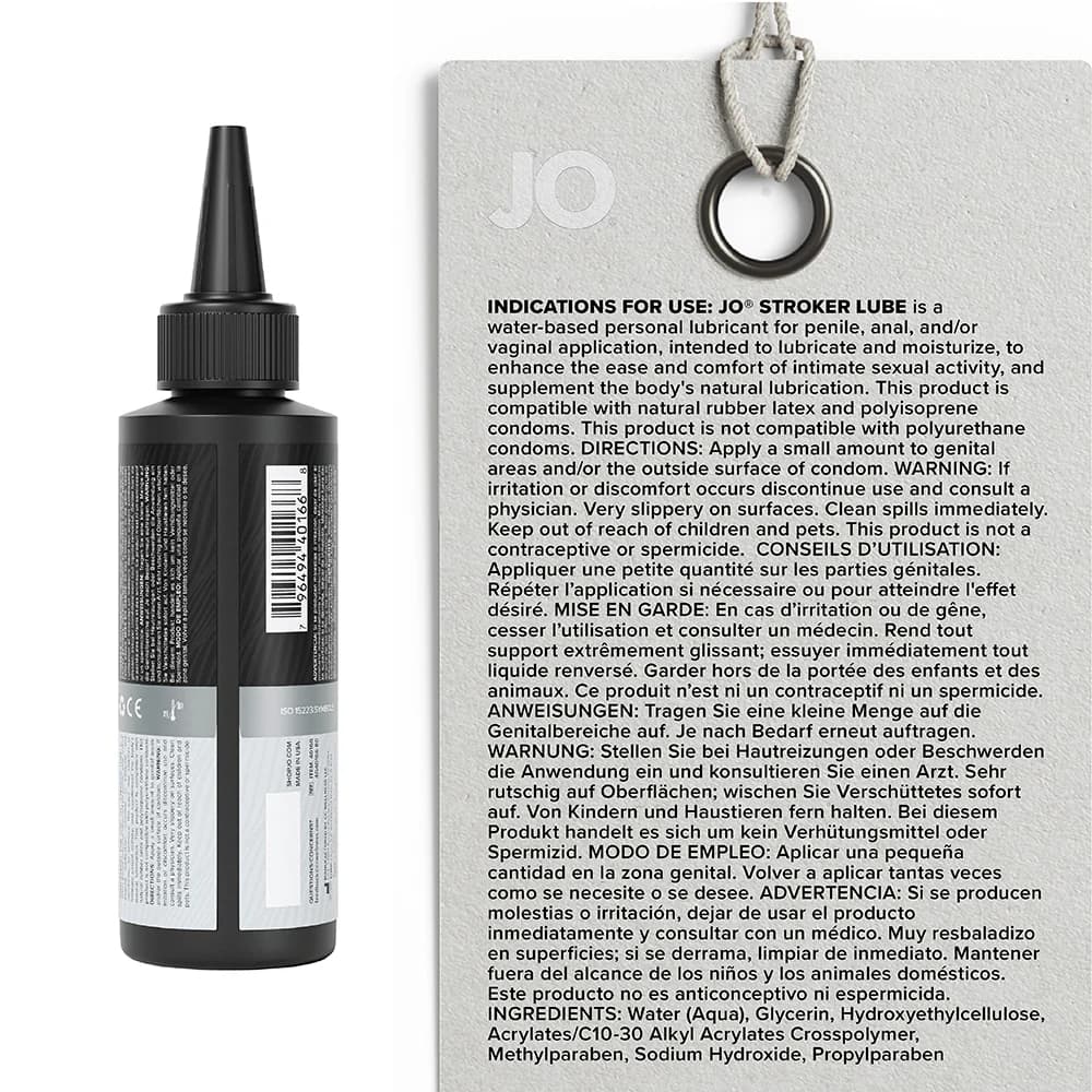 JO Stroker Lubricant 4 oz. thumbnail 3