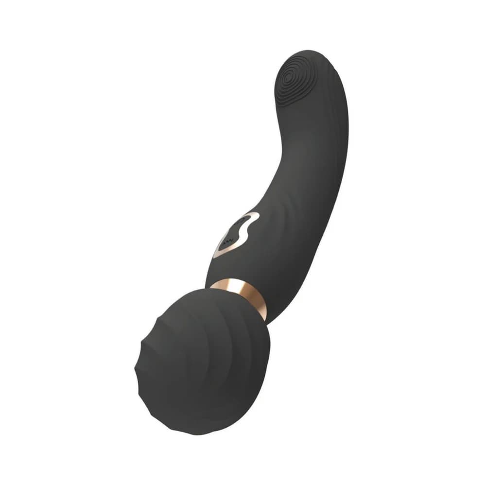 The Beat Dual Pleasure Wand Black thumbnail 4