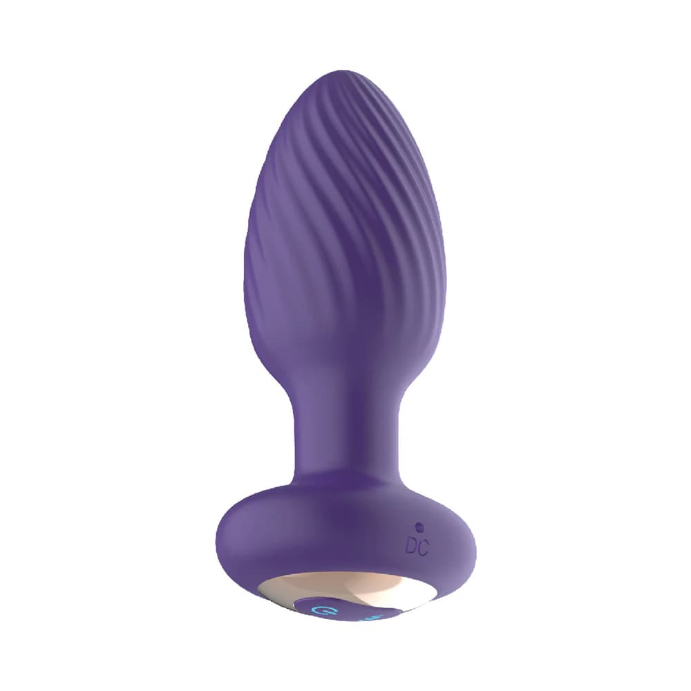 The Royale Rotating Anal Plug Purple thumbnail 2