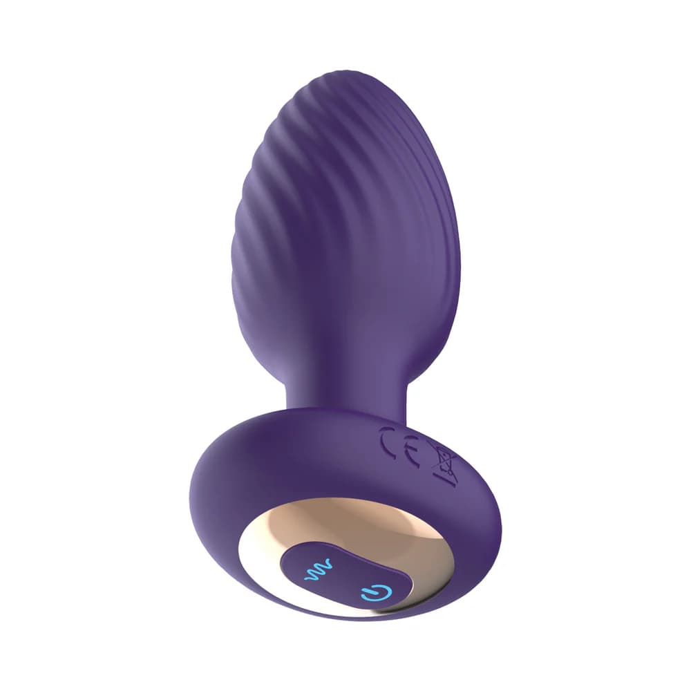 The Royale Rotating Anal Plug Purple thumbnail 3