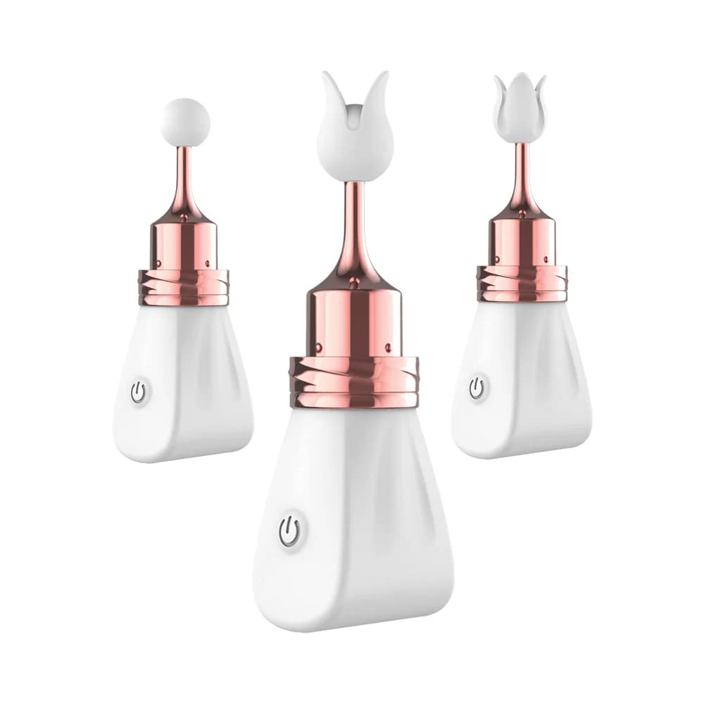 Gold Glam Tri-Tip Vibe White thumbnail 4