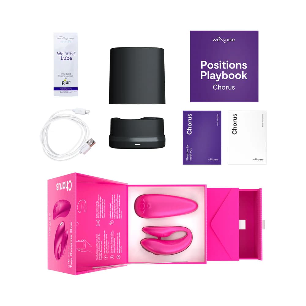 We-Vibe Chorus Couples Vibrator Cosmic Pink thumbnail 10