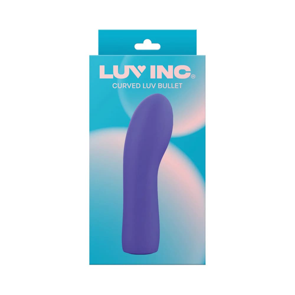 Luv Inc Cb42: Curved Luv Bullet Purple thumbnail 3