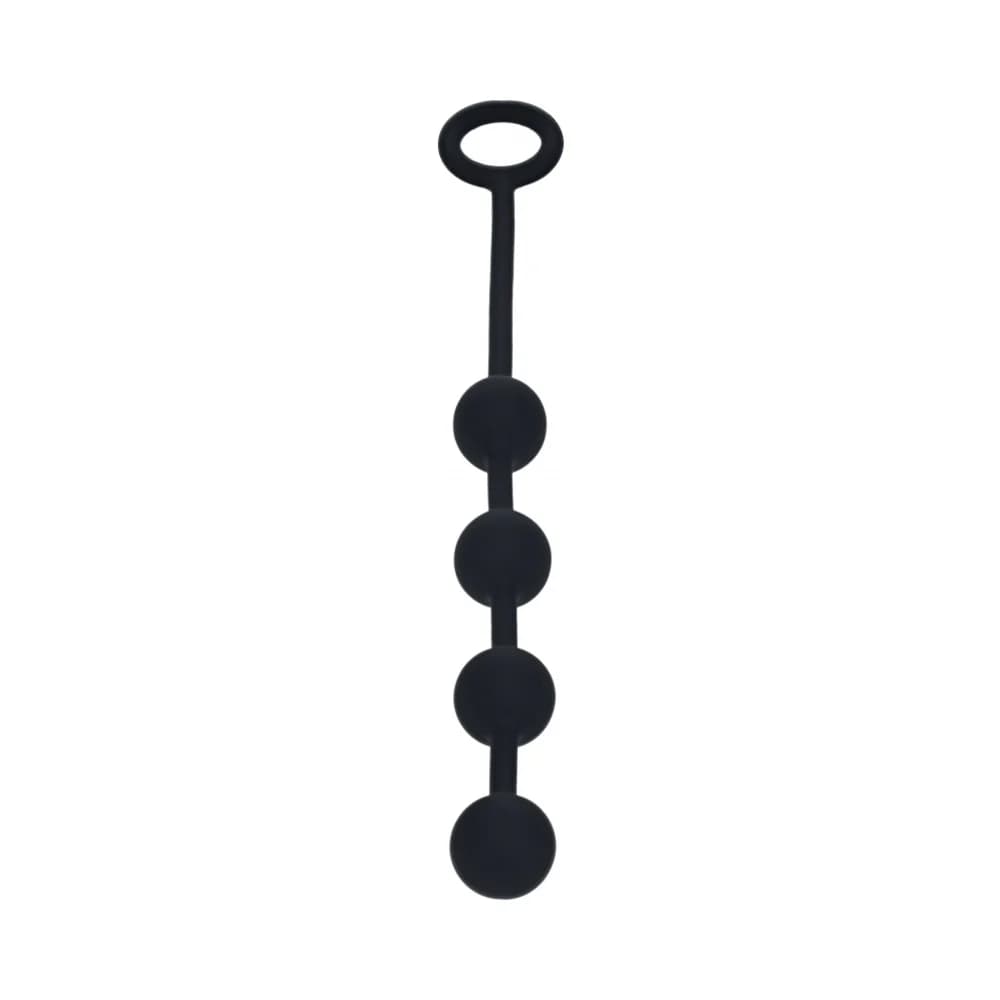 LEVELZ Round Silicone Anal Balls Small 20 mm Black