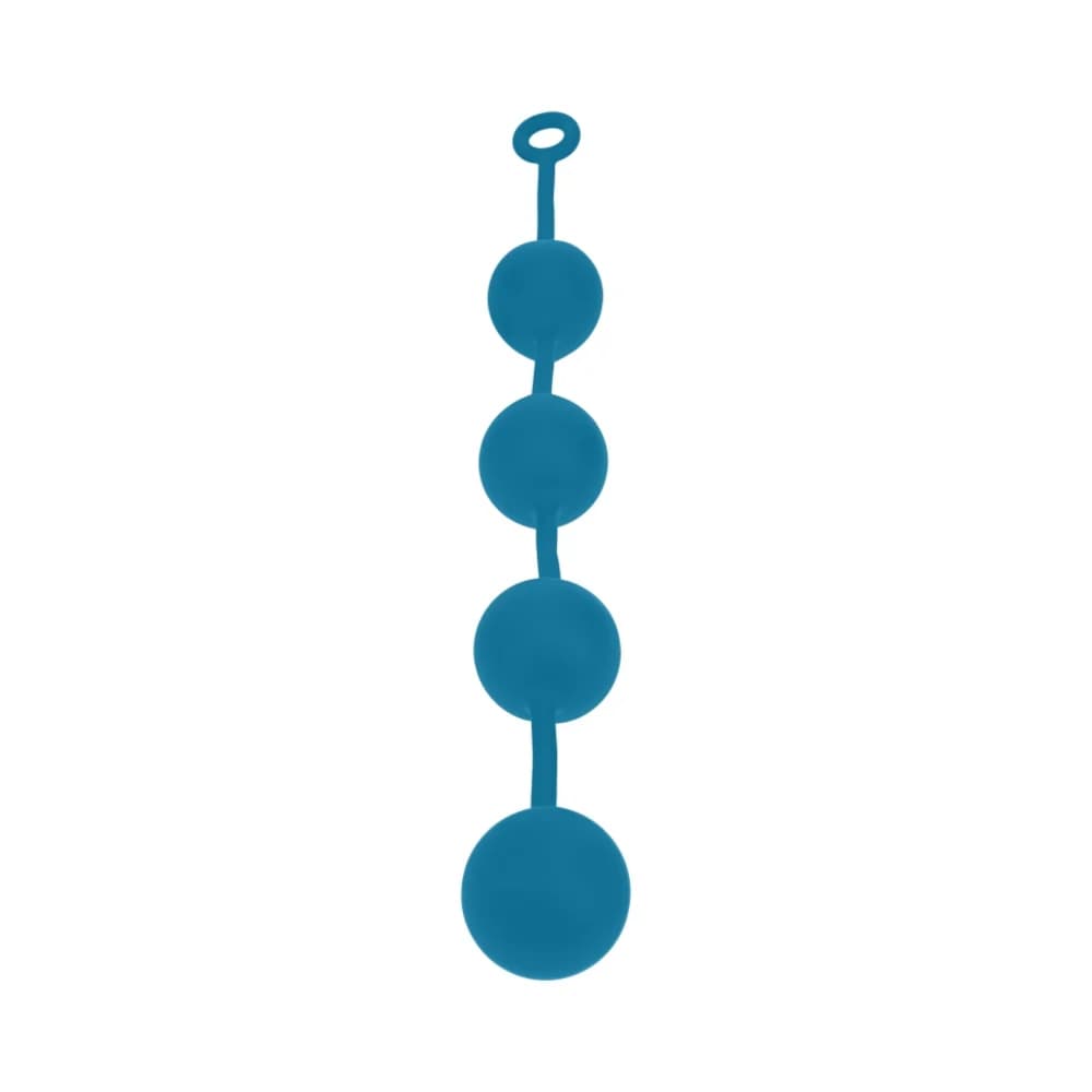 LEVELZ Round Silicone Anal Balls XXLarge 60 mm Teal