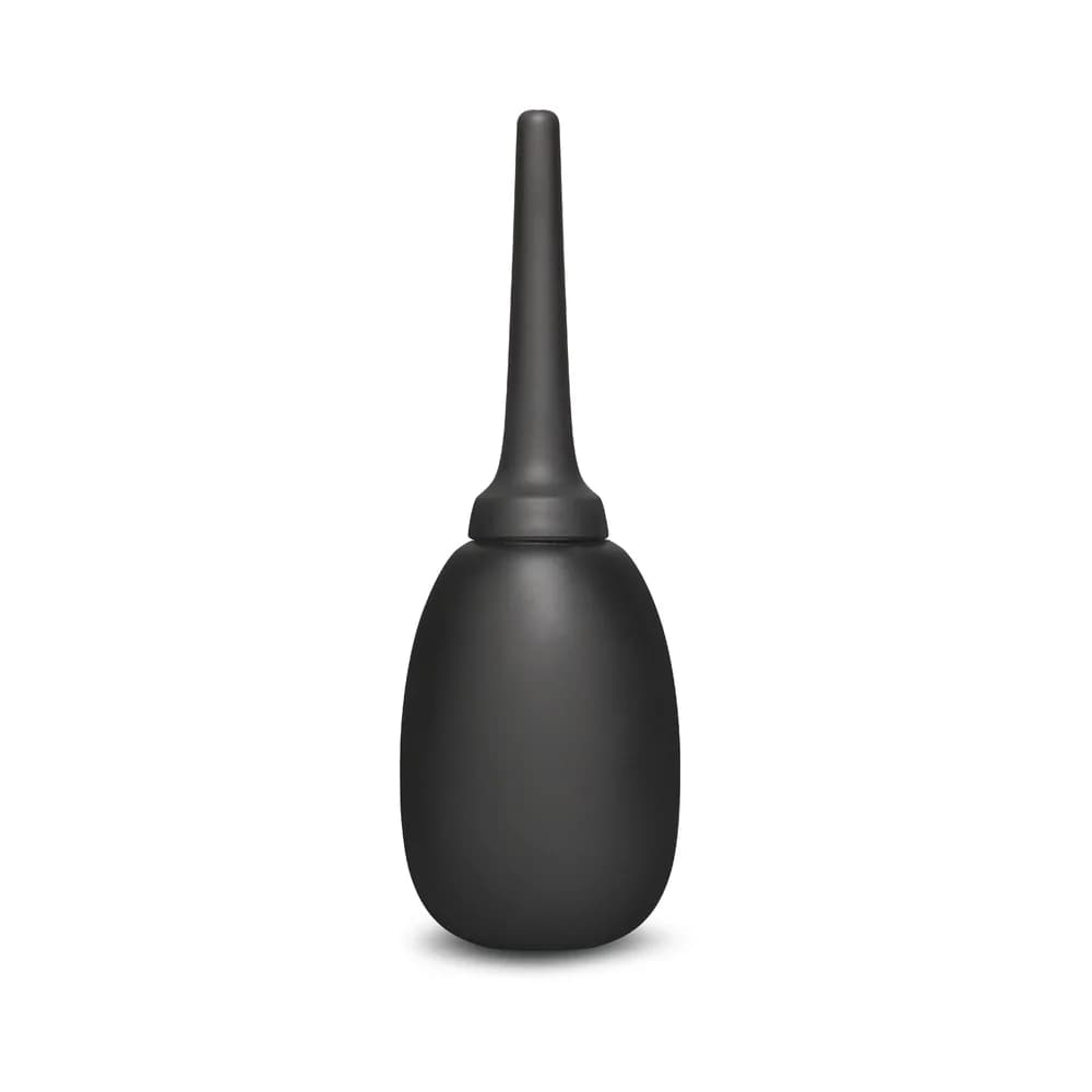 b-Vibe Flexible Silicone Anal Douche Black thumbnail 2