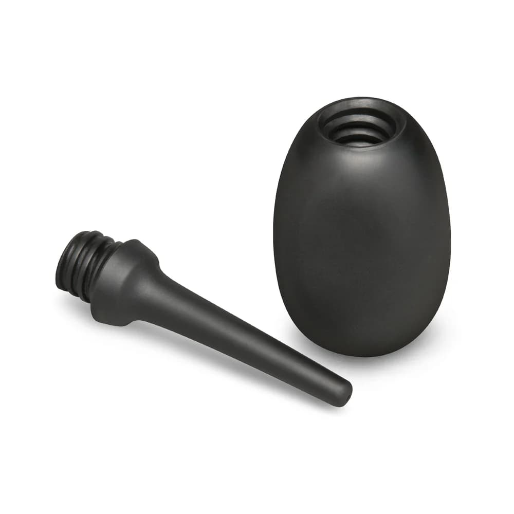 b-Vibe Flexible Silicone Anal Douche Black thumbnail 4