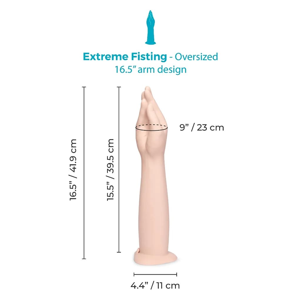 b-Vibe Silicone Hand Fisting Dildo thumbnail 9