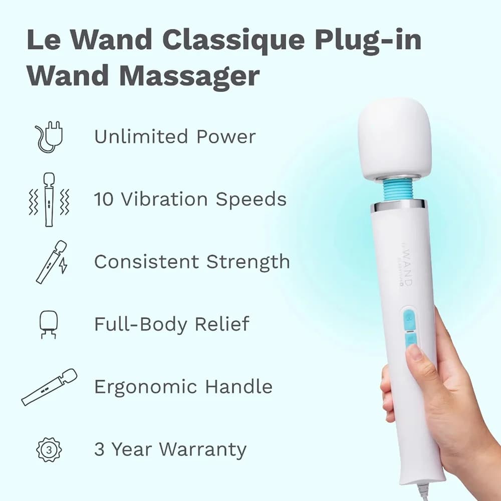 Le Wand Classique Plug-In Wand Massager thumbnail 9