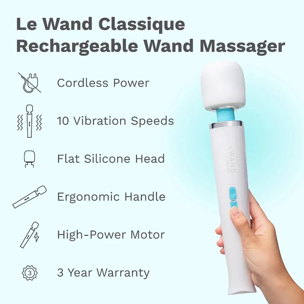 Le Wand Classique Rechargeable Wand Massager thumbnail 9