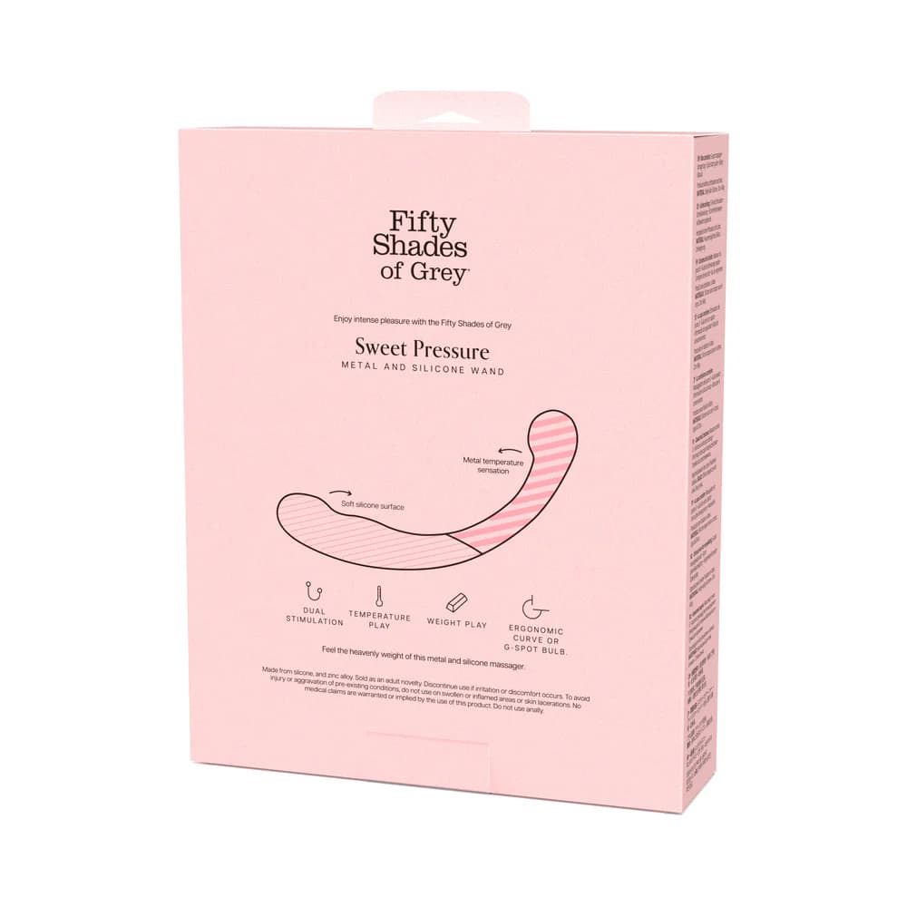 Fifty Shades of Grey Sweet Pressure Silicone & Metal Wand thumbnail 3