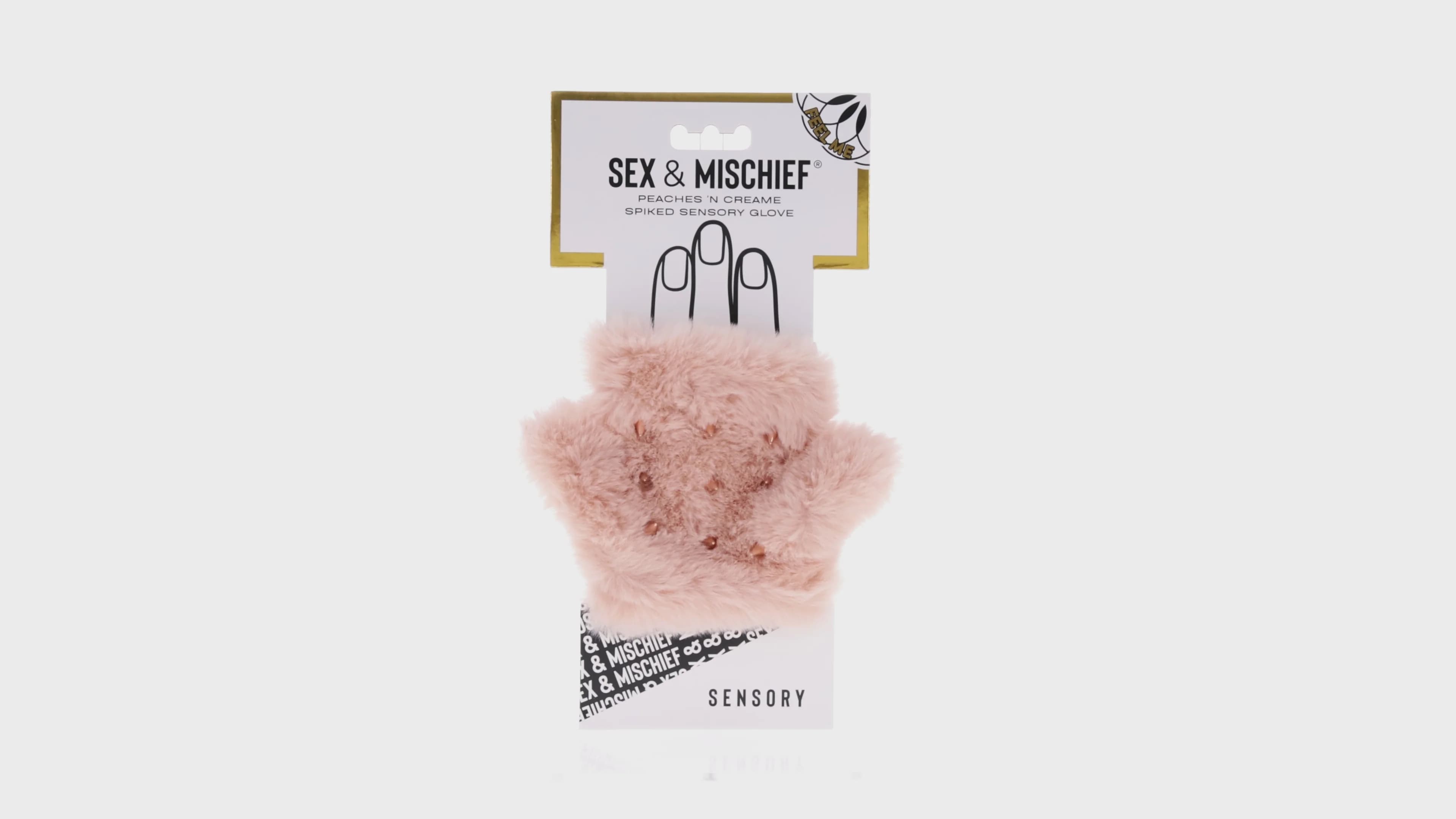 Sportsheets Sex & Mischief Peaches 'n CreaMe Spiked Sensory Glove thumbnail 2