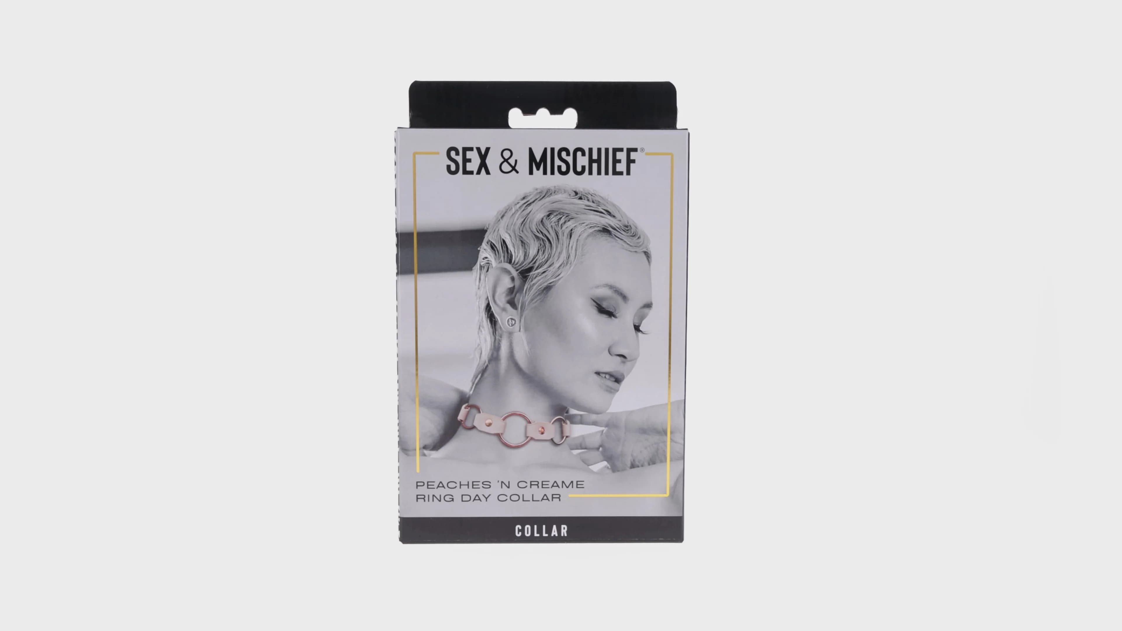 Sportsheets Sex & Mischief Peaches 'n CreaMe Ring Day Collar thumbnail 2