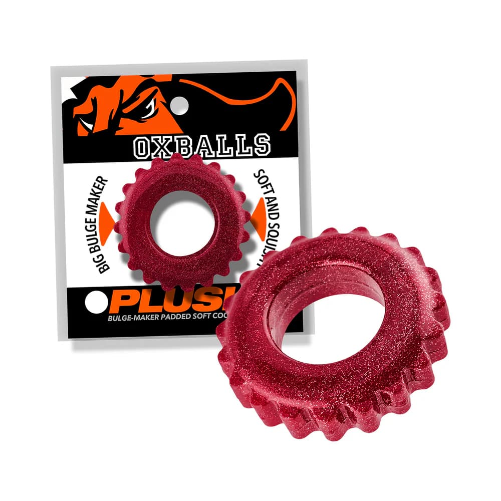 Oxballs Plushy Single Ring Cherry Lips
