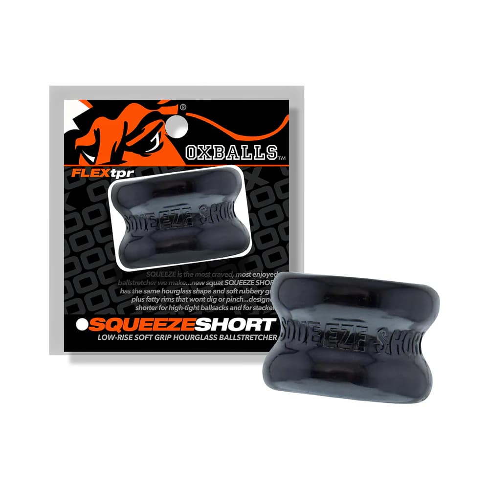 Oxballs Squeeze Short Ballstretcher Black
