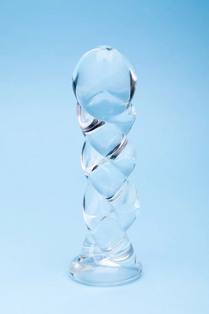 Clarity Seraphic Braid Glass Dildo thumbnail 3
