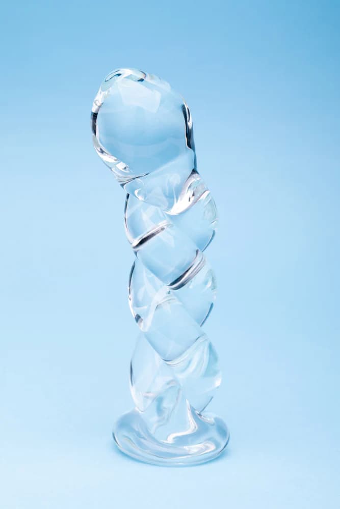 Clarity Seraphic Braid Glass Dildo thumbnail 4