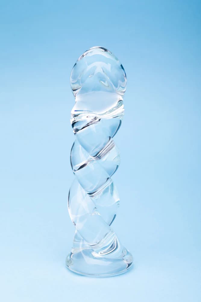Clarity Seraphic Braid Glass Dildo thumbnail 5