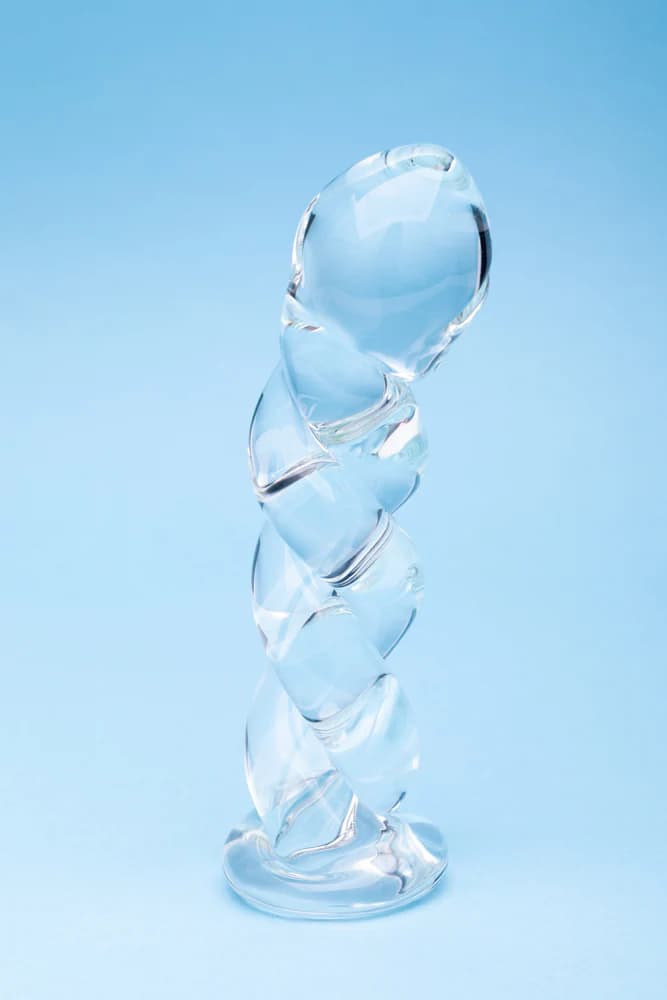 Clarity Seraphic Braid Glass Dildo thumbnail 6