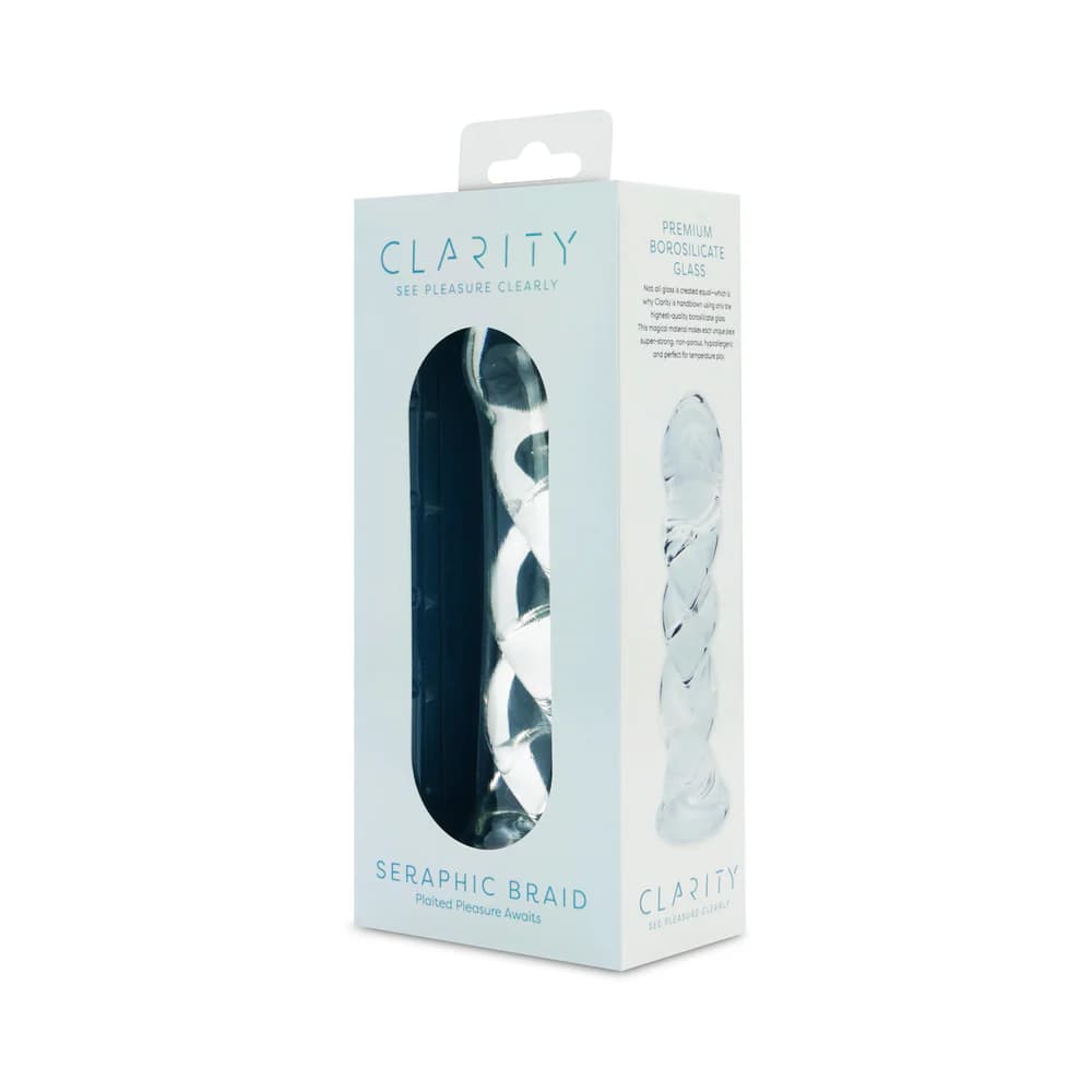 Clarity Seraphic Braid Glass Dildo thumbnail 7