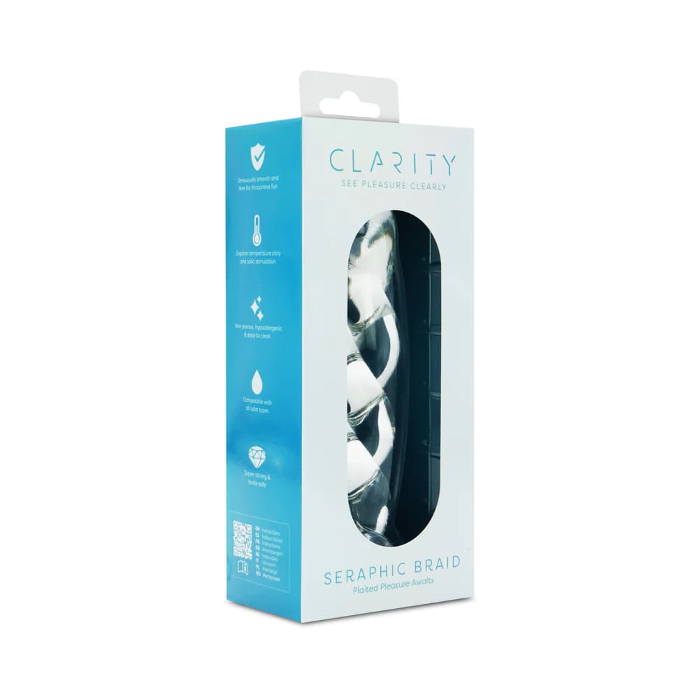 Clarity Seraphic Braid Glass Dildo thumbnail 8