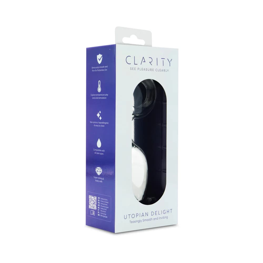 Clarity Utopian Delight Glass Plug thumbnail 5