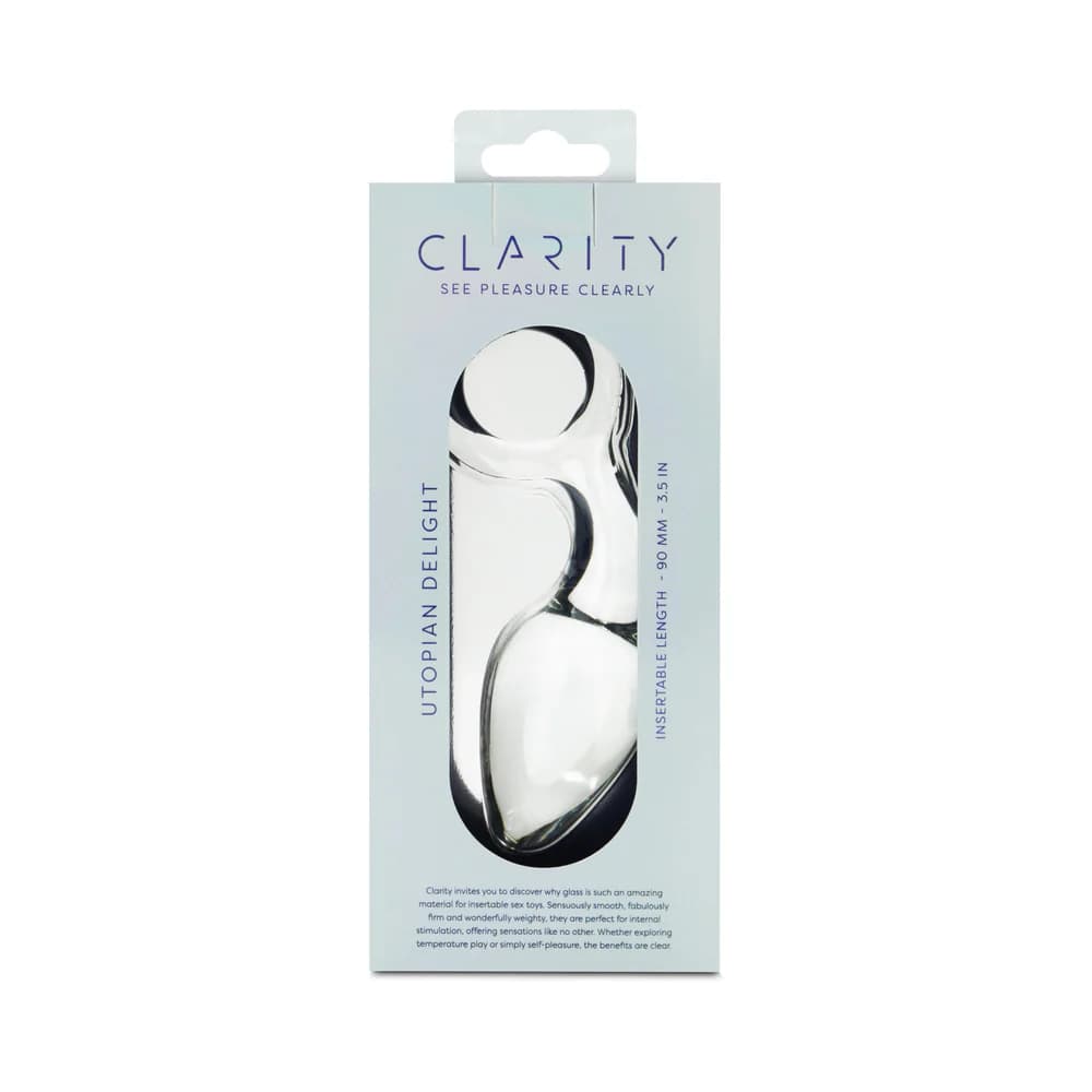 Clarity Utopian Delight Glass Plug thumbnail 6