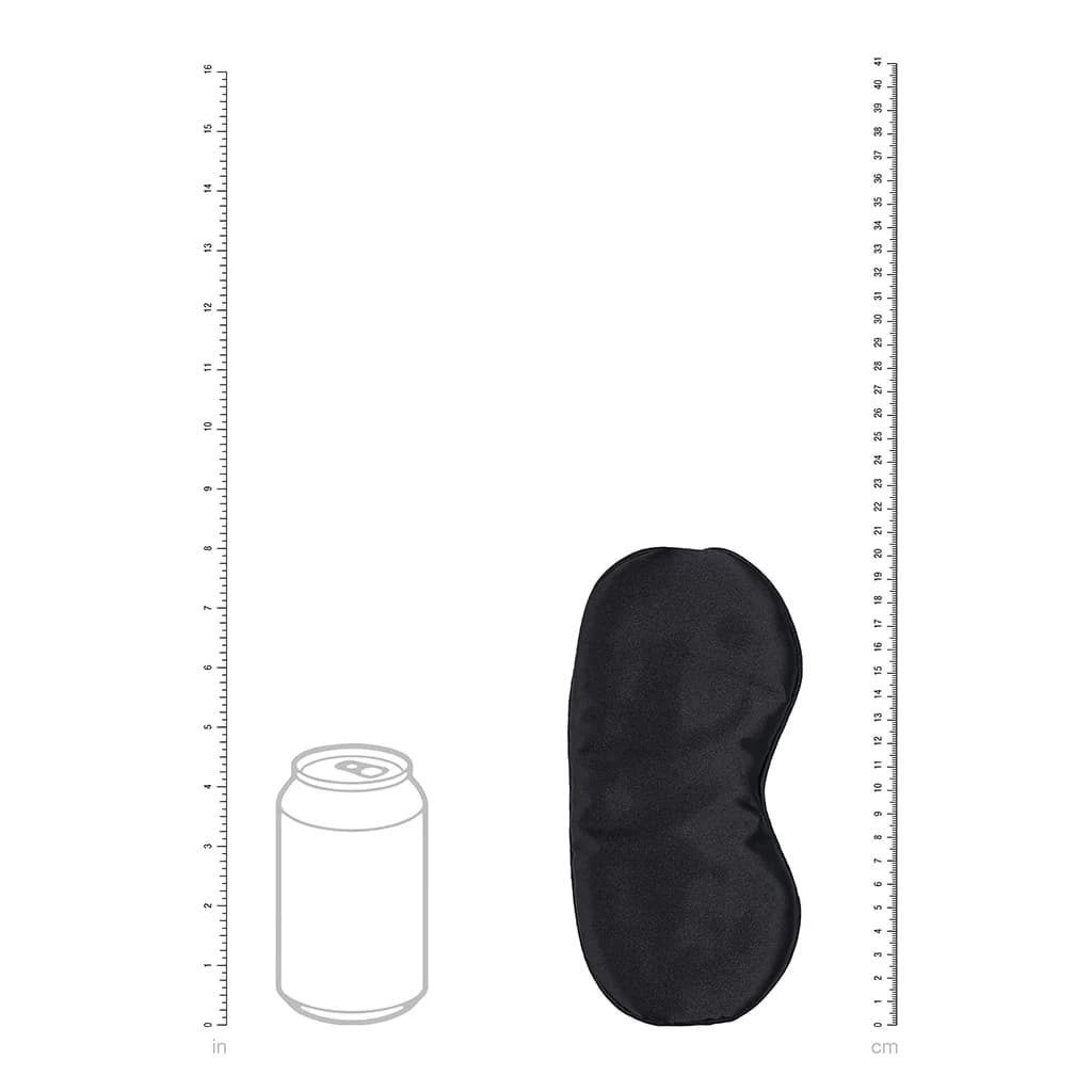 Ouch! Satin Mask Black thumbnail 4