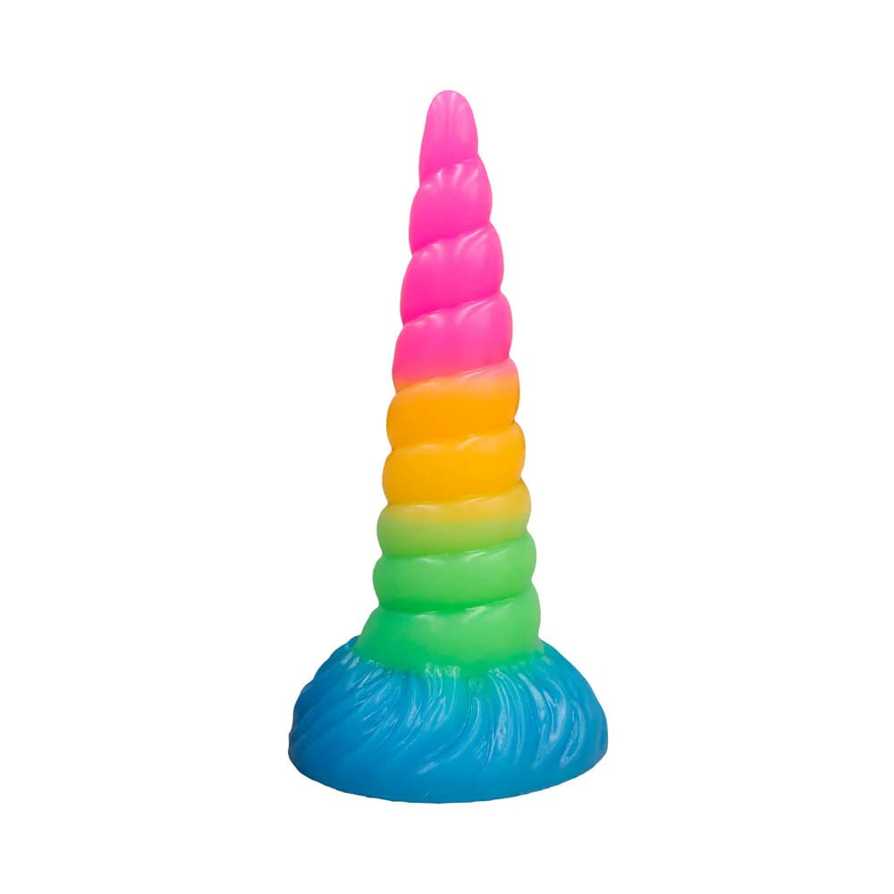 Vac-U-Lock x Fantasy Fuckers Glow-in-the-Dark Celestial Unicorn Horn Multi-Color thumbnail 2