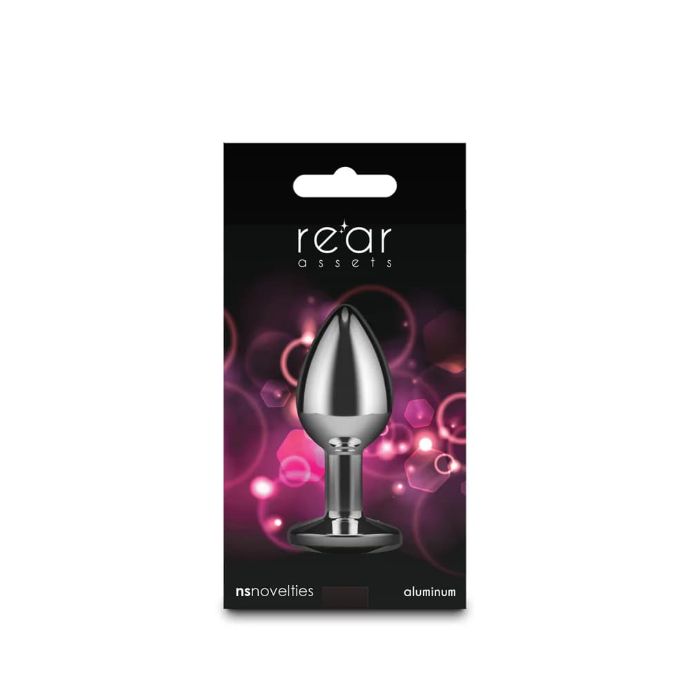 Rear Assets Silver Small Pink Gem thumbnail 4
