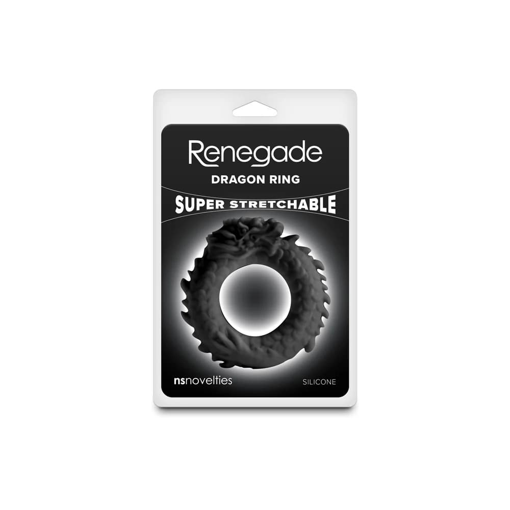 Renegade Dragon Ring Black