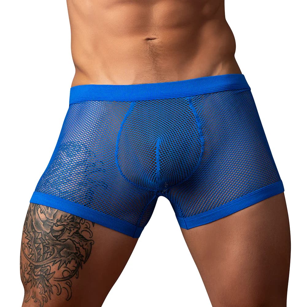 Male Power Fishnet 2.0 PCH Short Royal S
