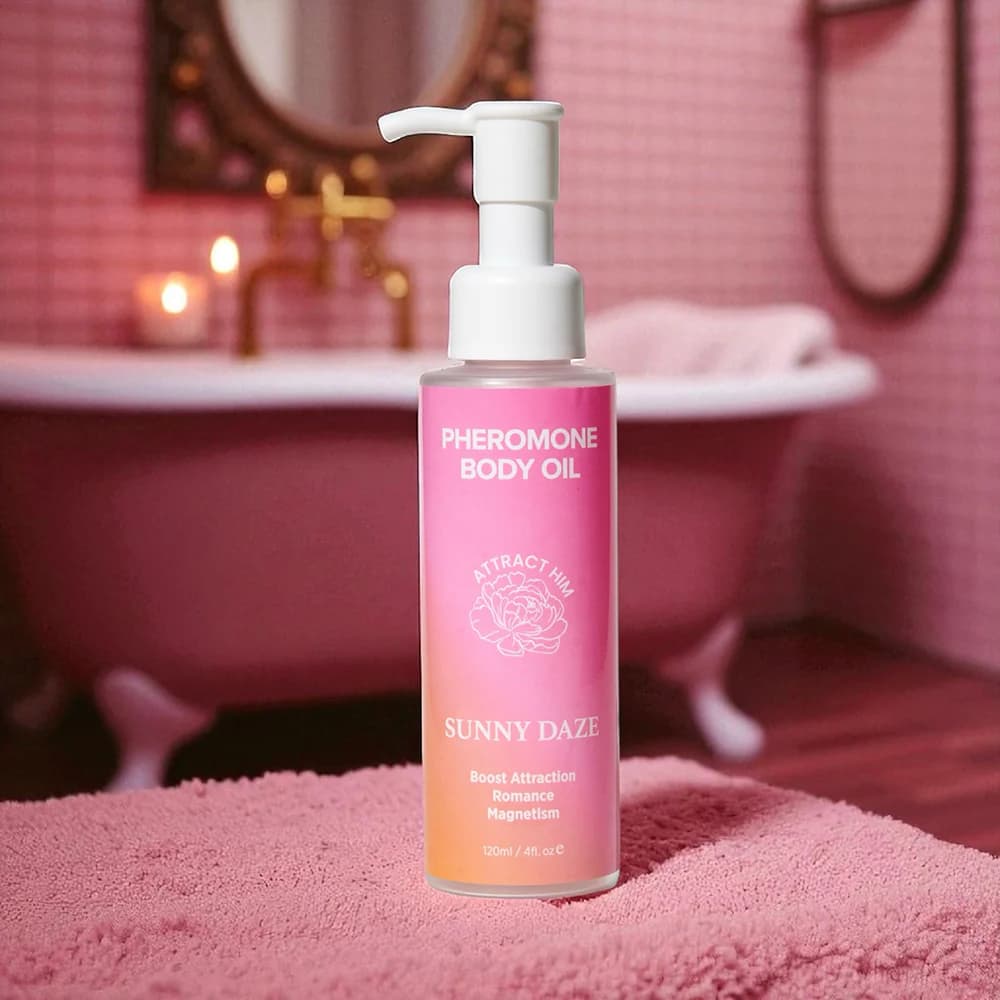 Eye of Love Pheromone Body Oil 4 oz. Pump Sunny Daze thumbnail 3
