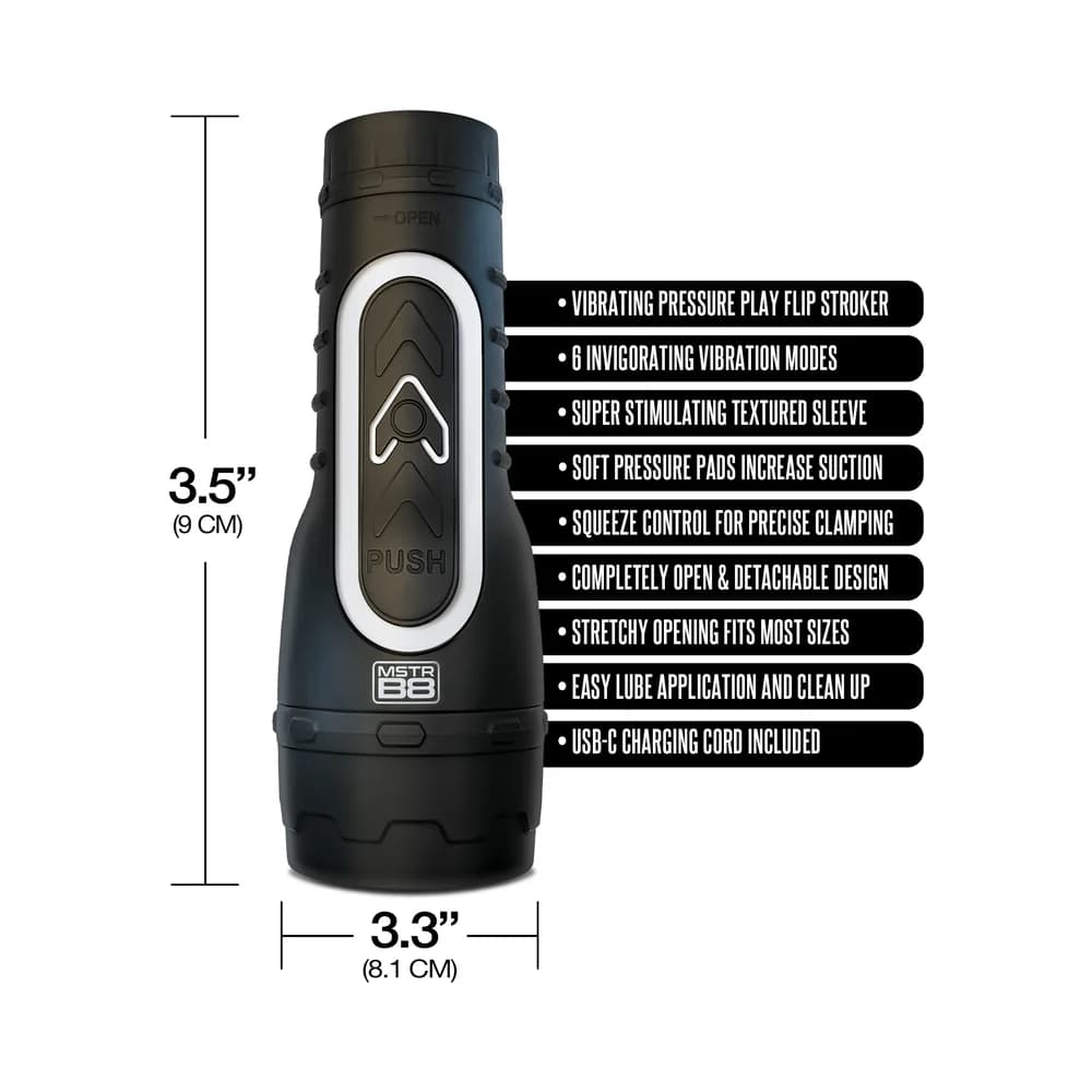 MSTR B8 Goon & Grip Vibrating Pressure Play Stroker thumbnail 8
