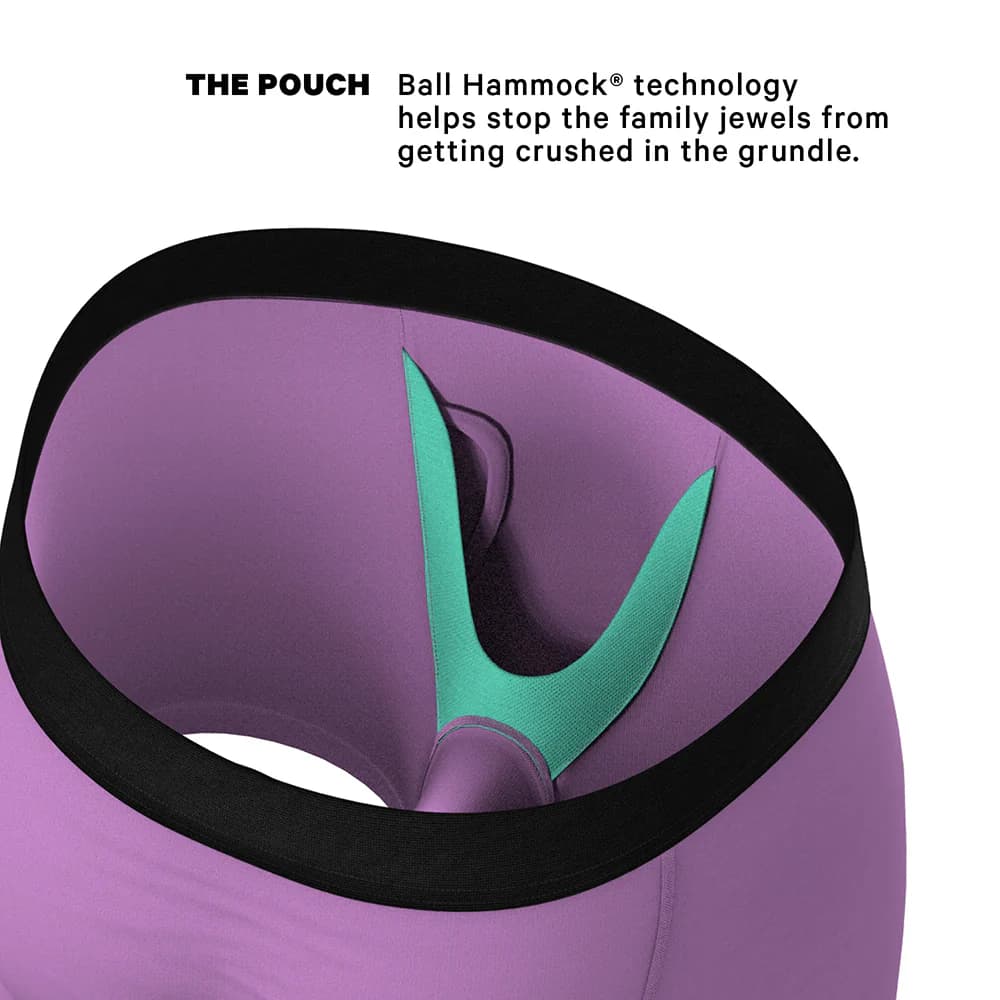 Shinesty The Double Entendre Eggplant Ball Hammock Pouch Underwear with Fly S thumbnail 4