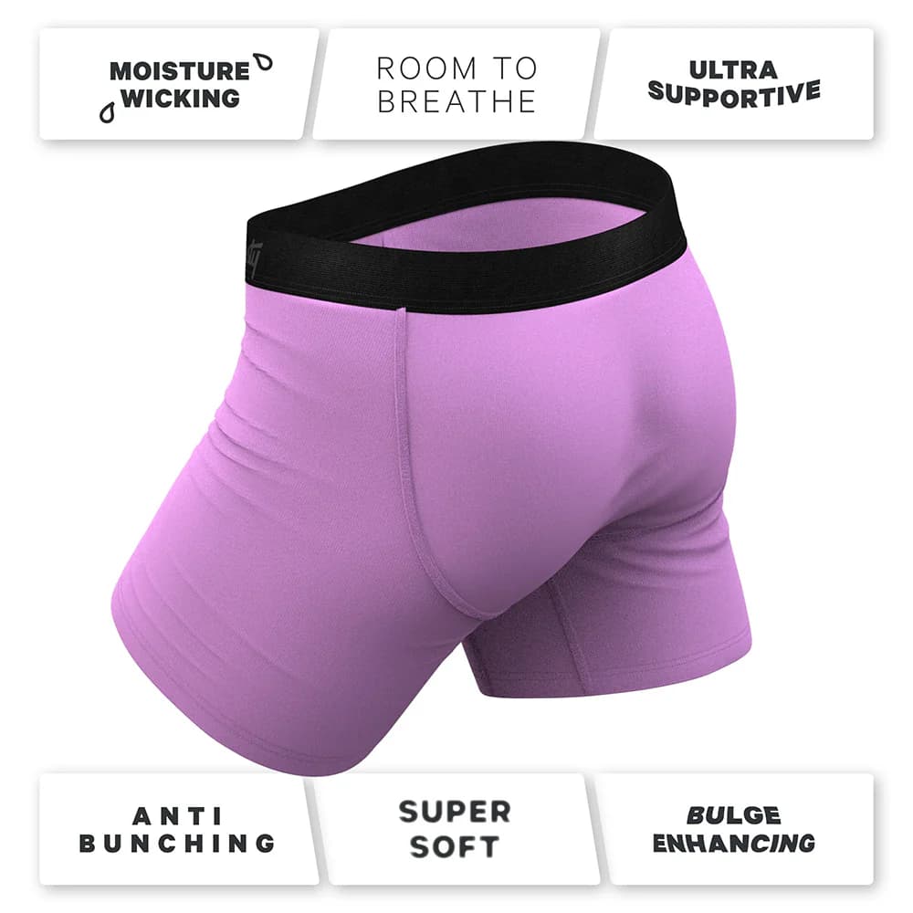Shinesty The Double Entendre Eggplant Ball Hammock Pouch Underwear with Fly XL thumbnail 5